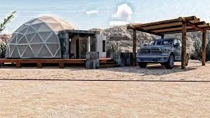 Los ecodomos de Ischigualasto avanzan hacia su reactivación y proyectan su finalización para 2026