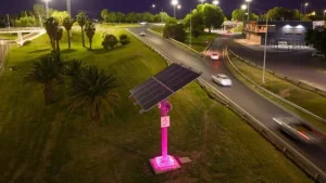 El Gobierno provincial licita obras de iluminación por más de $1.306 millones para Circunvalación y rutas de Sarmiento
