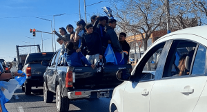 Nueve detenidos y un fuerte operativo policial tras los festejos por el triunfo de Argentina en San Juan