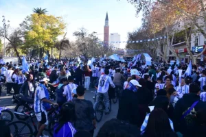 El festejo por la clasificación de Argentina reunió a 30 mil personas y terminó con 24 aprehendidos en San Juan