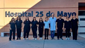 Inédito en el interior: el Hospital 25 de Mayo realizó su primera ablación de córneas
