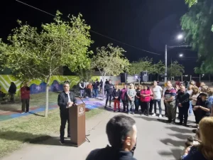Un nuevo paseo, plazas y juegos: las obras con las que Rawson celebra su aniversario