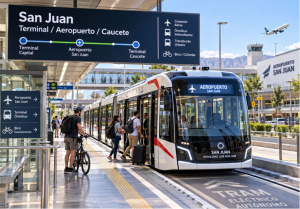 De la Terminal de San Juan a Caucete en tranvía eléctrico